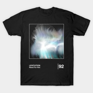 Levitation / Minimalist Style Graphic Design T-Shirt